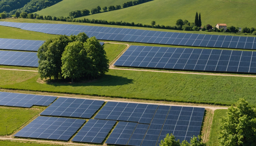 Production solaire à pontonx sur adour